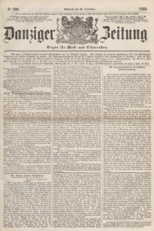 Danziger Zeitung : Organ für West- und Ostpreußen. 1860, No. 709 (19 September)