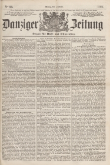 Danziger Zeitung : Organ für West- und Ostpreußen. 1860, No. 719 (1 October)