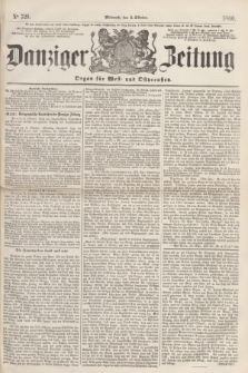 Danziger Zeitung : Organ für West- und Ostpreußen. 1860, No. 721 (3 Oktober)