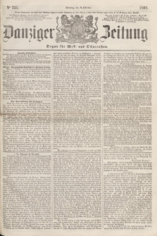 Danziger Zeitung : Organ für West- und Ostpreußen. 1860, No. 725 (8 October)