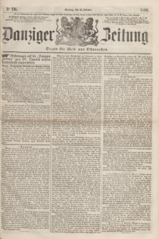 Danziger Zeitung : Organ für West- und Ostpreußen. 1860, No. 731 (15 Oktober)