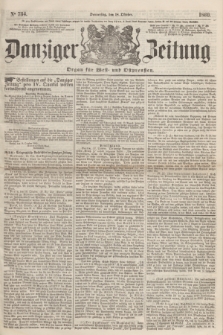 Danziger Zeitung : Organ für West- und Ostpreußen. 1860, No. 734 (18 Oktober)