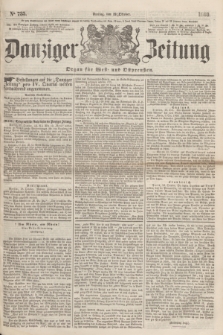 Danziger Zeitung : Organ für West- und Ostpreußen. 1860, No. 735 (19 Oktober)