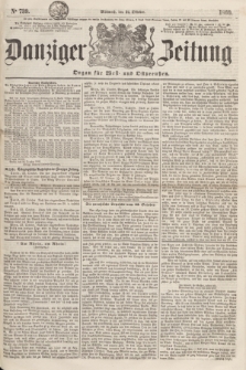 Danziger Zeitung : Organ für West- und Ostpreußen. 1860, No. 739 (24 Oktober)