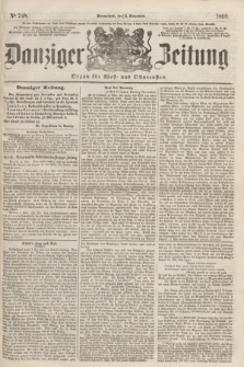 Danziger Zeitung : Organ für West- und Ostpreußen. 1860, No. 748 (3 November) + dod.