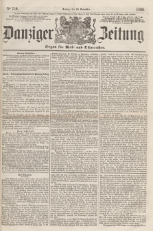 Danziger Zeitung : Organ für West- und Ostpreußen. 1860, No. 759 (16 November)