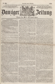 Danziger Zeitung : Organ für West- und Ostpreußen. 1860, No. 763 (21 November)