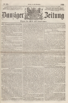 Danziger Zeitung : Organ für West- und Ostpreußen. 1860, No. 765 (23 November) + dod.