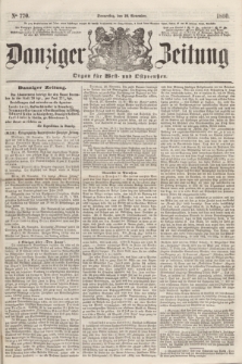 Danziger Zeitung : Organ für West- und Ostpreußen. 1860, No. 770 (29 November)