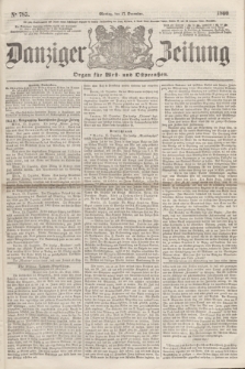 Danziger Zeitung : Organ für West- und Ostpreußen. 1860, No. 785 (17 December) + dod.
