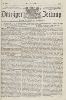 Danziger Zeitung : Organ für West- und Ostpreußen. 1860, No. 790 (22 December) + dod.