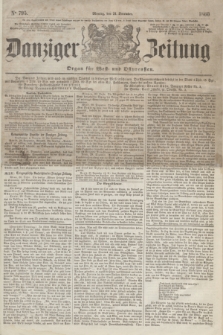 Danziger Zeitung : Organ für West- und Ostpreußen. 1860, No. 795 (31 December)