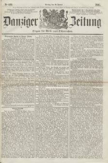 Danziger Zeitung : Organ für West- und Ostpreußen. 1861, No. 810 (18 Januar)