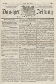 Danziger Zeitung : Organ für West- und Ostpreußen. 1861, No. 816 (25 Januar)