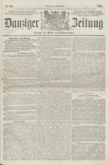 Danziger Zeitung : Organ für West- und Ostpreußen. 1861, No. 819 (29 Januar)