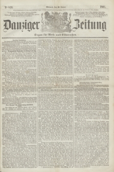 Danziger Zeitung : Organ für West- und Ostpreußen. 1861, No. 820 (30 Januar)