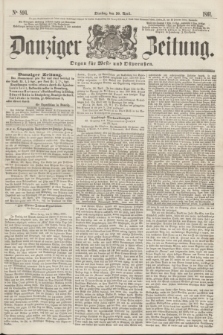 Danziger Zeitung : Organ für West- und Ostpreußen. 1861, No. 894 (30 April)