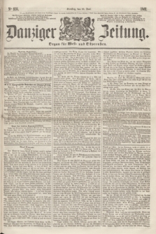 Danziger Zeitung : Organ für West- und Ostpreußen. 1861, No. 934 (18 Juni)