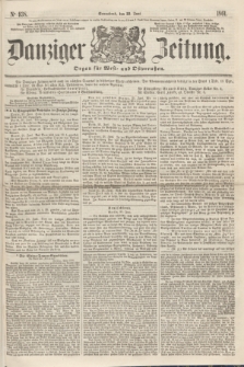 Danziger Zeitung : Organ für West- und Ostpreußen. 1861, No. 938 (22 Juni) + dod.
