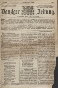 Danziger Zeitung : Organ für West- und Ostpreußen. 1861, No. 1098 (28 Dezember)