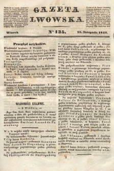 Gazeta Lwowska. 1842, nr 135