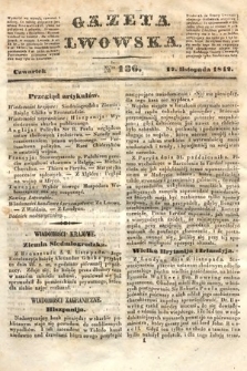Gazeta Lwowska. 1842, nr 136
