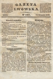 Gazeta Lwowska. 1842, nr 137