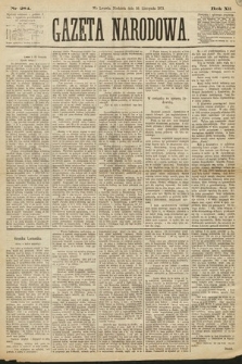 Gazeta Narodowa. 1873, nr 284