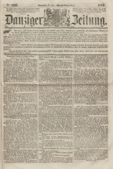 Danziger Zeitung. 1863, № 1916 (20 Juni) - (Abend=Ausgabe.)