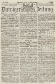 Danziger Zeitung. 1864, Nr. 2291 (18 Februar) - (Morgen-Ausgabe.)