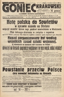 Goniec Krakowski. 1924, nr 179