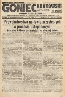Goniec Krakowski. 1924, nr 182