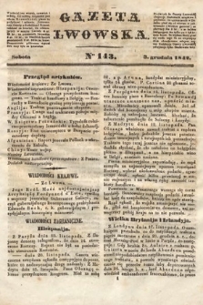 Gazeta Lwowska. 1842, nr 143