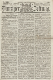 Danziger Zeitung. 1864, Nr. 2669 (20 October) - (Abend=Ausgabe.)