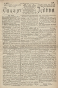 Danziger Zeitung. 1867, № 4011 (3 Januar) - (Abend=Ausgabe.)