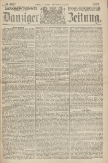 Danziger Zeitung. 1867, № 4017 (7 Januar) - (Abend=Ausgabe.)