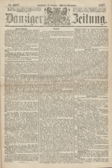 Danziger Zeitung. 1867, № 4087 (16 Februar) - (Abend=Ausgabe.)