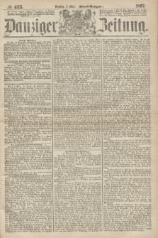 Danziger Zeitung. 1867, № 4115 (5 März) - (Abend=Ausgabe.)