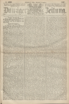 Danziger Zeitung. 1867, № 4129 (13 März) - (Abend=Ausgabe.) + dod.