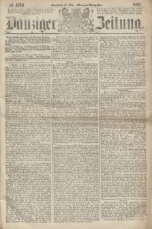 Danziger Zeitung. 1867, № 4134 (16 März) - (Morgen=Ausgabe.)
