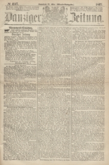 Danziger Zeitung. 1867, № 4147 (23 März) - (Abend=Ausgabe.)