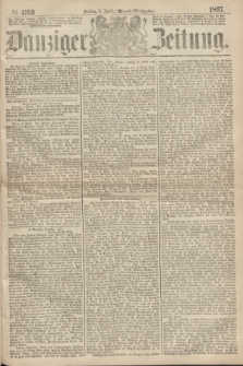 Danziger Zeitung. 1867, № 4169 (5 April) - (Abend=Ausgabe.)