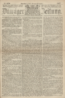 Danziger Zeitung. 1867, № 4178 (11 April) - (Morgen=Ausgabe.)