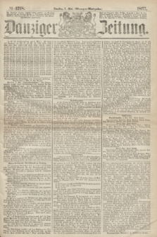 Danziger Zeitung. 1867, № 4218 (7 Mai) - (Morgen=Ausgabe.)