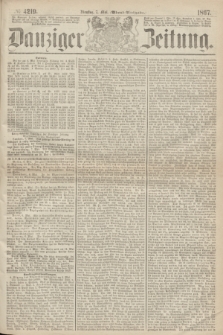Danziger Zeitung. 1867, № 4219 (7 Mai) - (Abend=Ausgabe.) + dod.