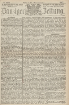 Danziger Zeitung. 1867, № 4251 (27 Mai) - (Abend=Ausgabe.)