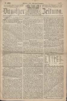 Danziger Zeitung. 1867, № 4311 (3 Juli) - (Morgen=Ausgabe.)
