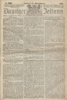 Danziger Zeitung. 1867, № 4330 (13 Juli) - (Abend=Ausgabe.) + dod.