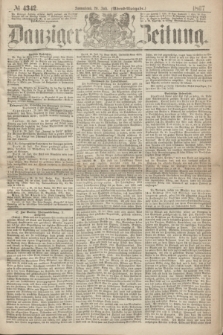 Danziger Zeitung. 1867, № 4342 (20 Juli) - (Abend=Ausgabe.)