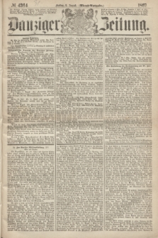Danziger Zeitung. 1867, № 4364 (2 August) - (Abend=Ausgabe.)